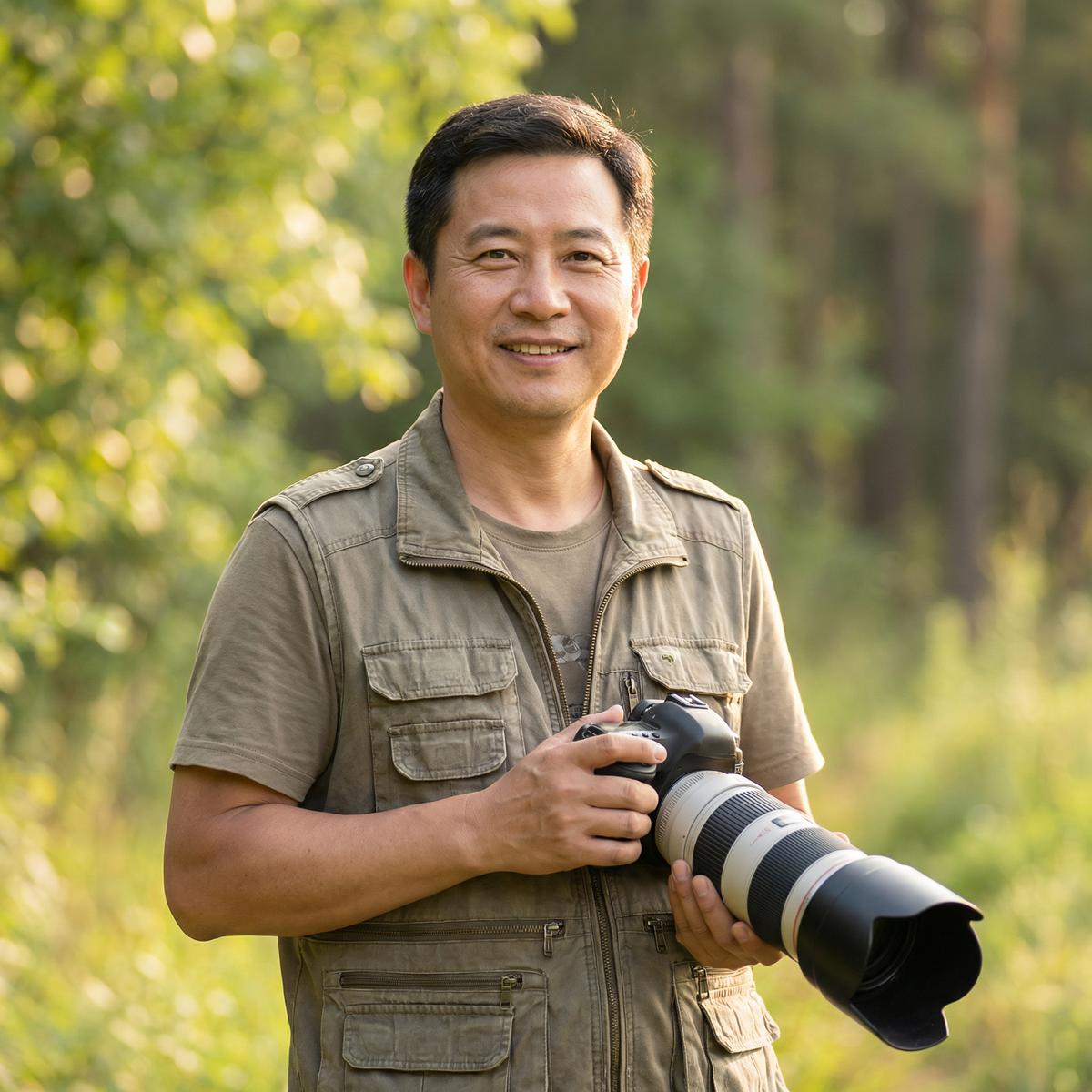 无忧传媒首席动物写真摄影师张远山